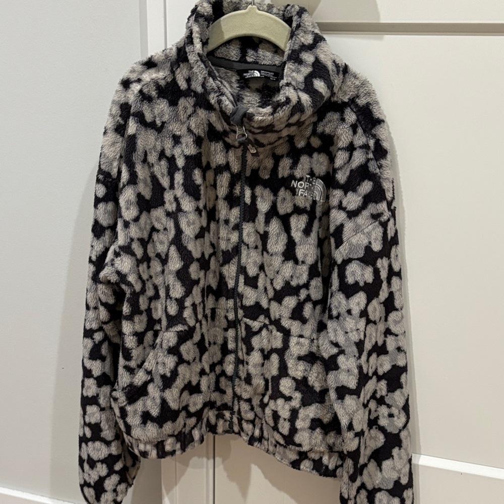 The North Face Kids Fleece Jacket - Black and White